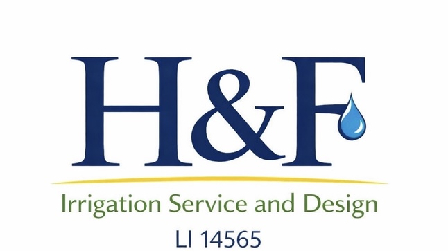 H&F Irrigation Service and Design logo